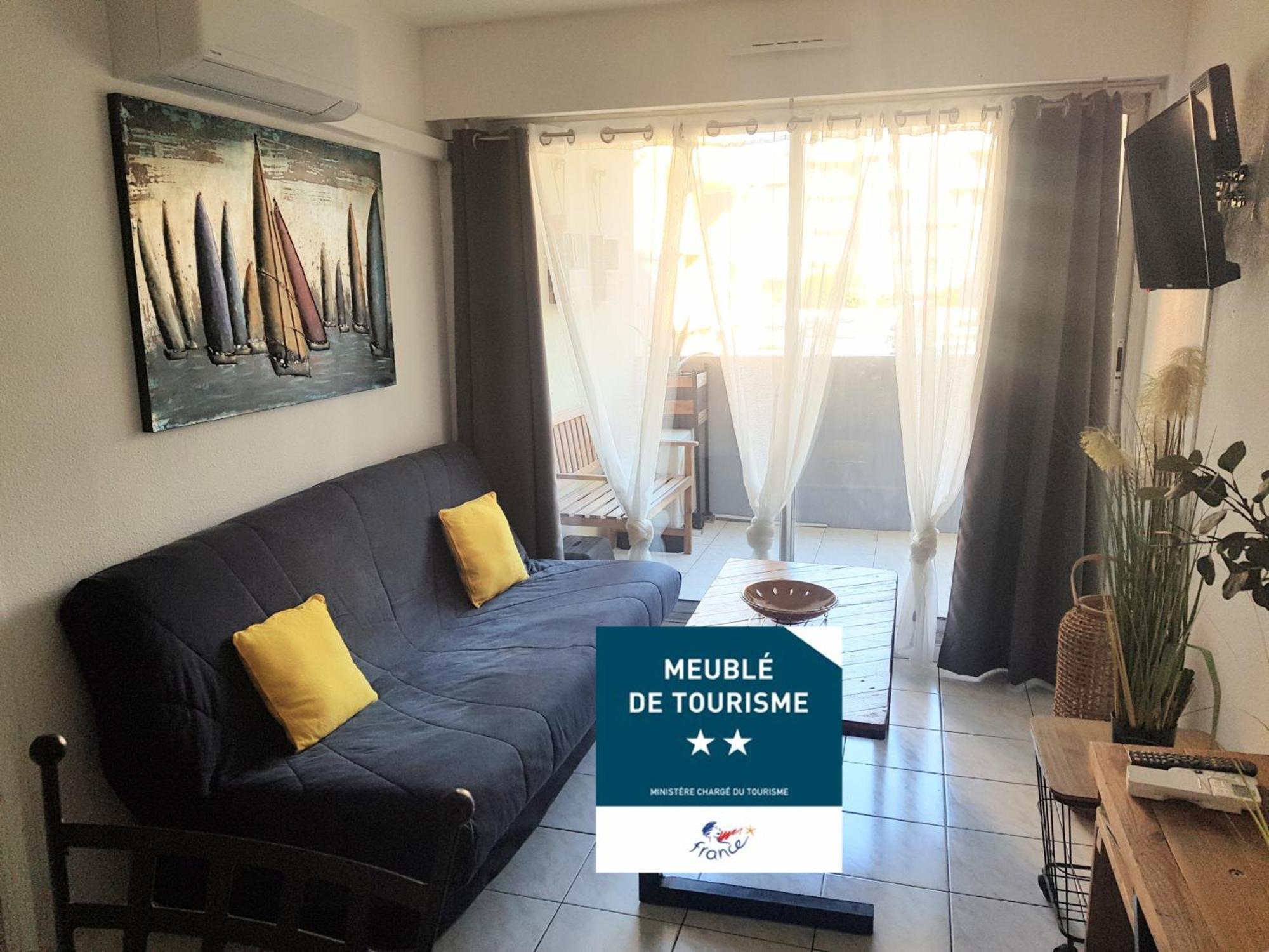 Le Venizio - Classe 2 Etoiles - T2 Climatise, Avec Terrasse, Parking, Pret De Velos, 10 Minutes A Pied Gare Et Centre Ville Сет Екстериор снимка
